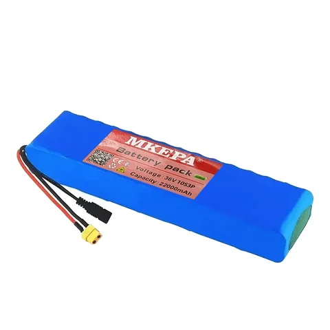 Аккумуляторная литиевая батарея 18650, 36 В, 22 Ач, 10S3P