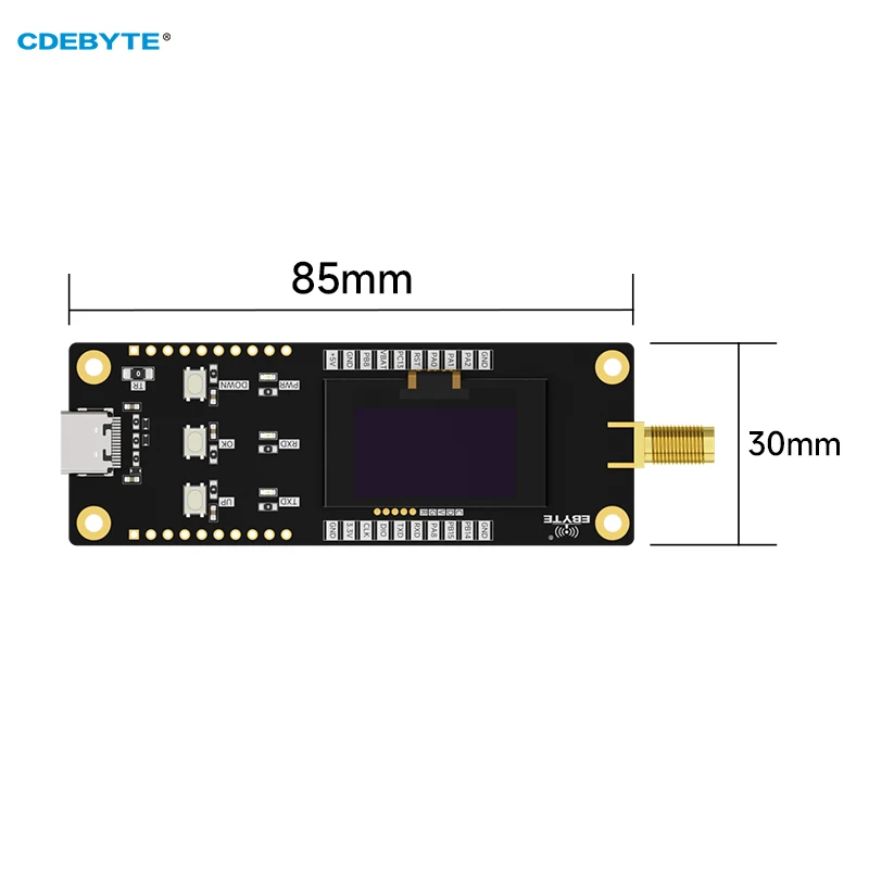 Комплект автономного тестирования LoRa Модуль OLED-экран CDEBYTE E22-400TBH-SC с E22-400T30S