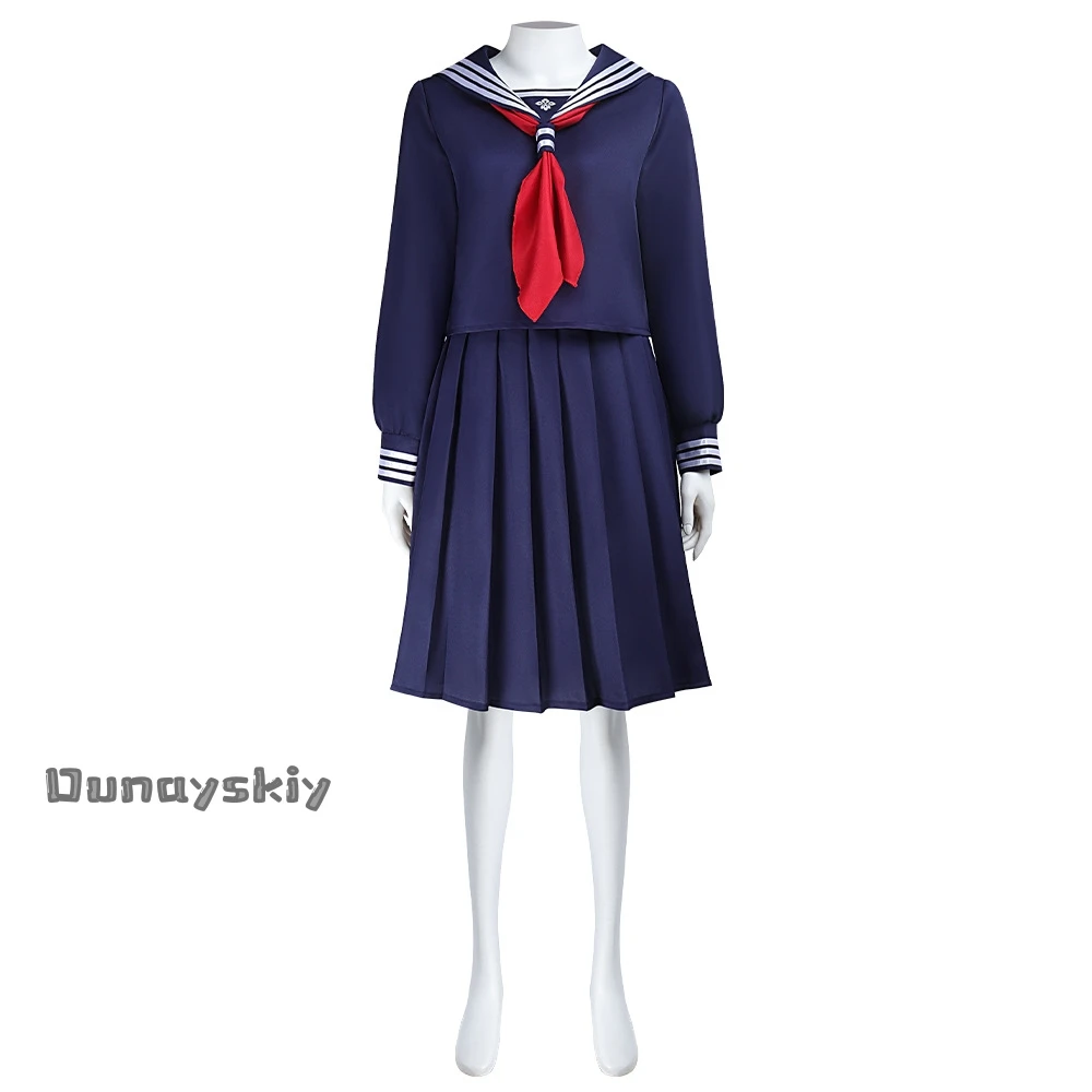 Фото Игра Silent Cosplay Hill F F Fukahagi Chizuru Школьная форма Костюм {Dunayskiy}Hill HallowenRolePlay Топы Юбка Галстук Носок Takerlama №5