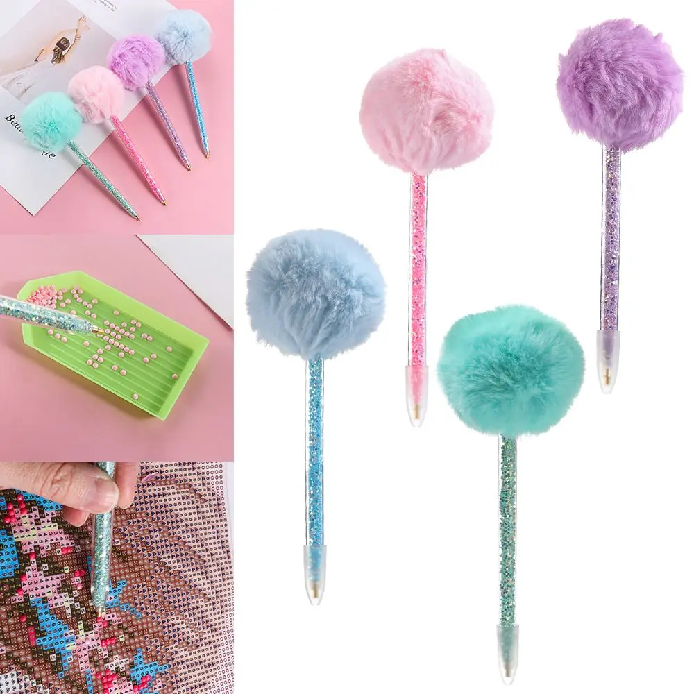 

Household Crafts Sewing Accessories Hairball Crystal Pens Point Drill Pen Cross Stitch 5D Diamond Painting