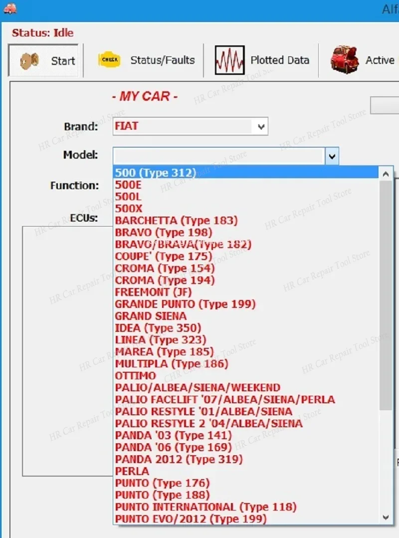 AlfaOBD v 2.2.9.0 для Windows с полной лицензией — диагностика Alfa Fiat Lancia Abarth Dodge RAM Chrysler Jeep