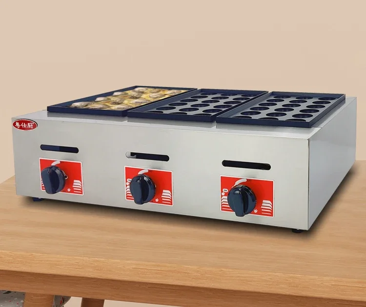 Аппарат для обжарки устриц и яиц коммерческая печь устричных takoyaki