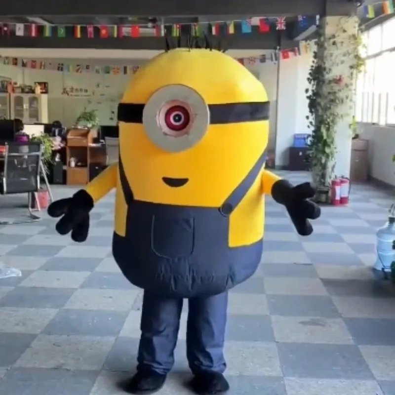 MINISO Дисней надувной одноглазый желтый банан костюм талисмана персонаж