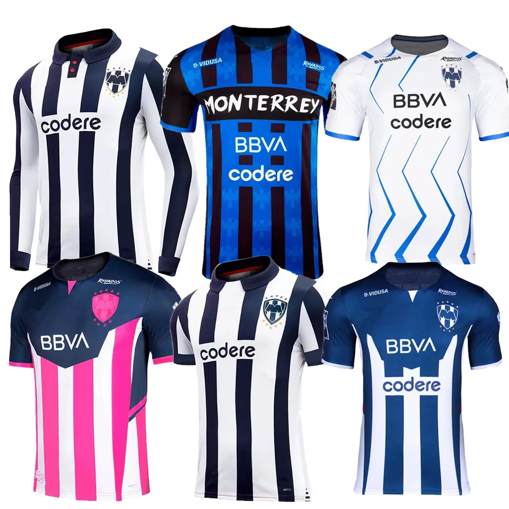 

2021 2022 Liga MX Monterey soccer jersey 21 22 Camiseta de Futbol D. PABON R.FUNES MORI AKE LOBA V.JANSSEN football shirt