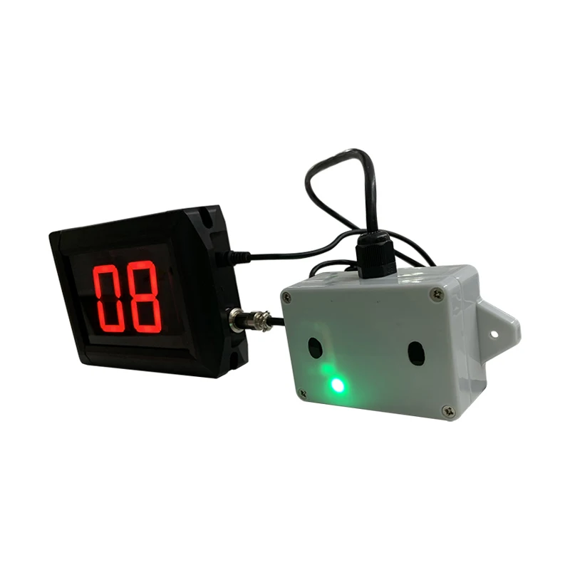

Ganxin Newest People Counting Visitor Counting Sensor Infrared Counting System with Infrared Beams