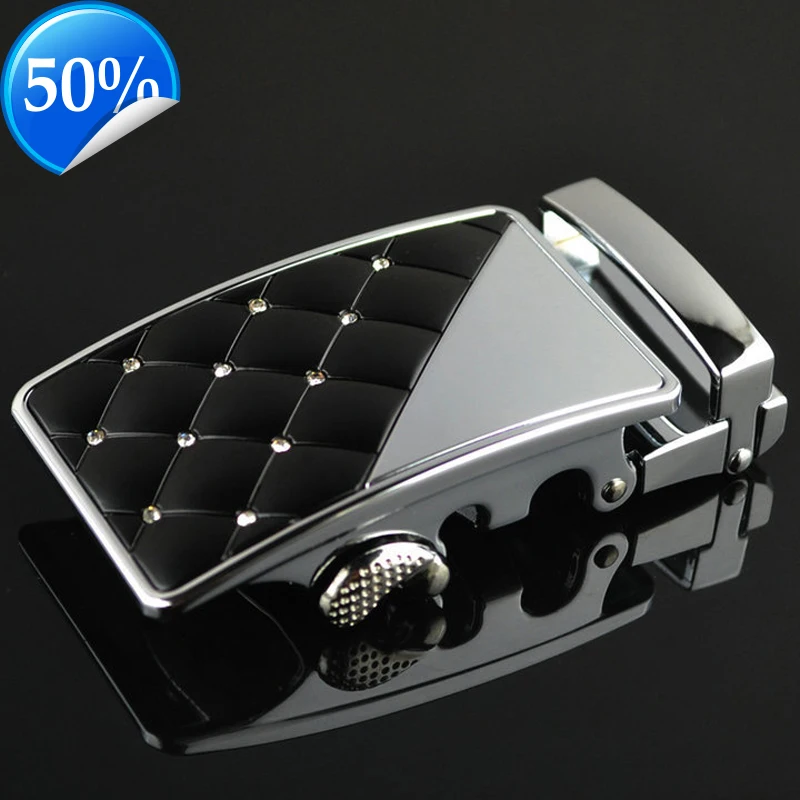Automatic Belts buckle for men without body High quality Alloy Designers Fashion male brand Luxury Suitable width 3.5CM Leather