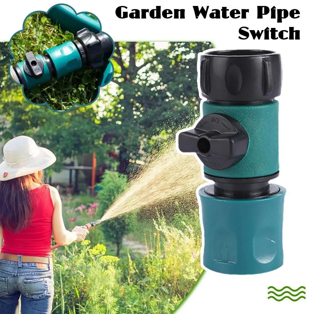 

Garden Water Pipe Switch Tap Water Separator Adjustable Connector Nipple Butt Three Double Connection Shunt Y Type Accessories