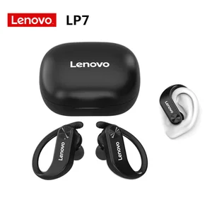 lenovo lp7 tws wireless headphones hifi sound bluetooth earphones noise reduction sport headset ipx5 waterproof earbuds with mic free global shipping