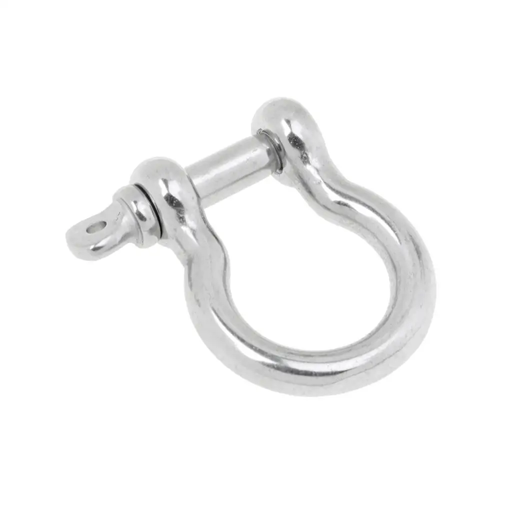 

8pcs Marine Chain Rigging Bow Shackle Captive Pin for Boat Stainless Steel