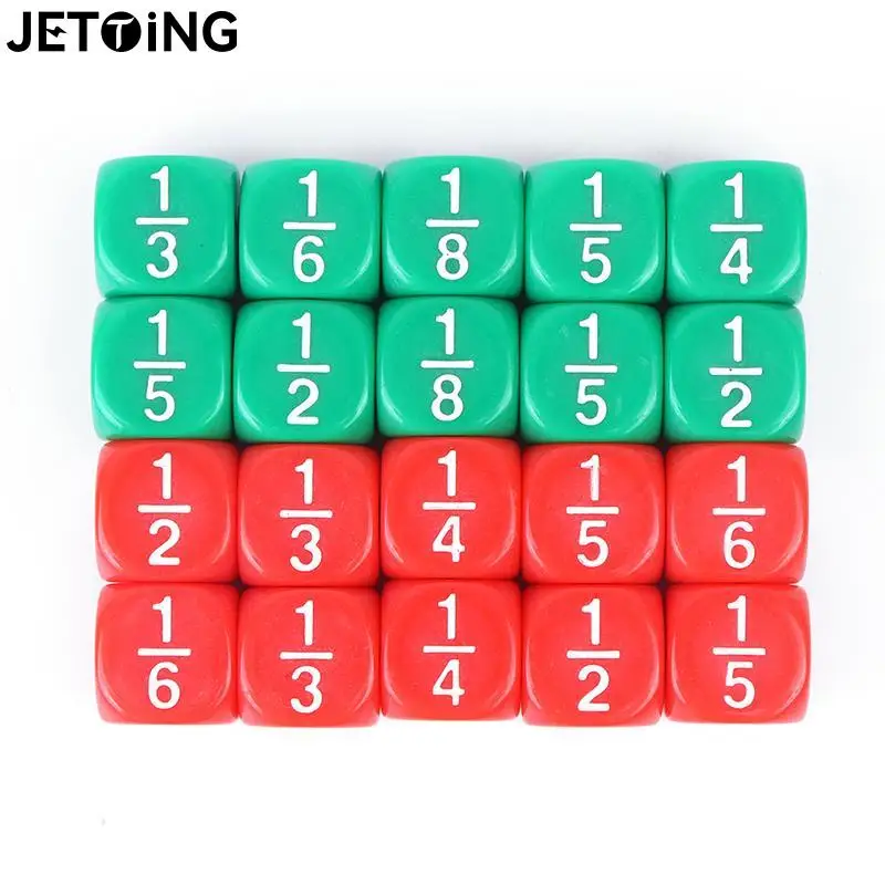 10/100 шт. пластиковые игральные кости 8/16/14 мм