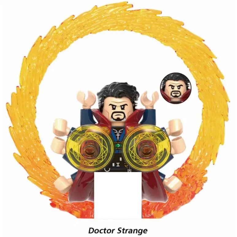 Конструктор Доктор Странный игрушка в мультитексе безумия мини-супергерой