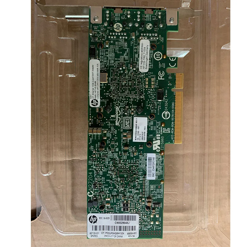 

656596-B21 HPE Ethernet 10Gb 2 port 530T adapter Network card