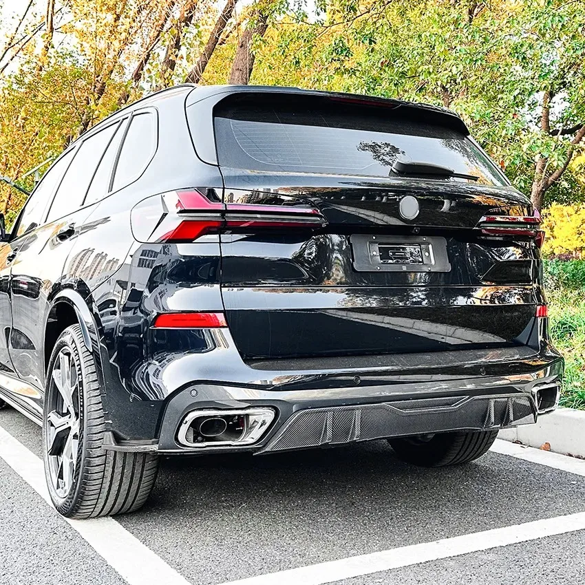 2019 Для Bmw X5 G05 M Sport MP Стиль Задний бампер Губа Диффузор Спойлер Сплиттер Защита