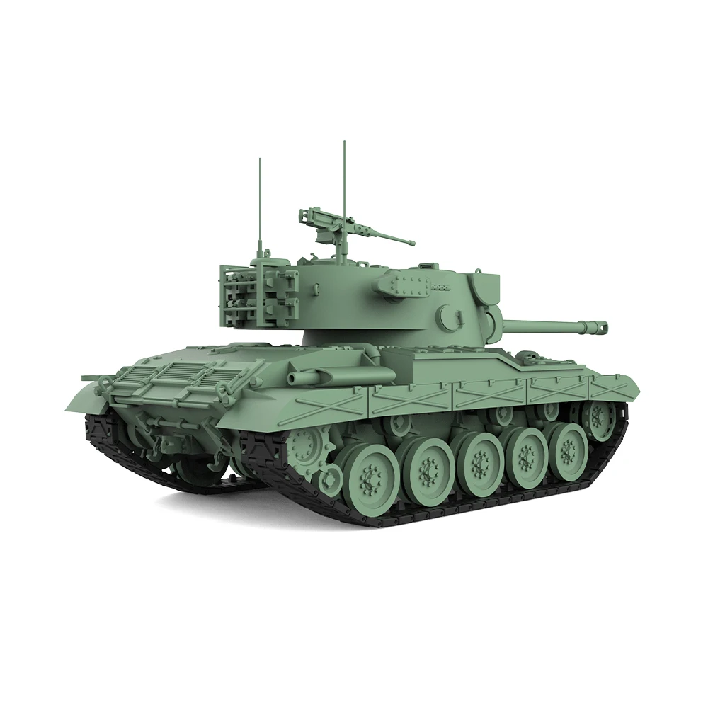 ССМОДЕЛЬ СС 144526 Комплект военной модели 1/144 легкий танк T37 США