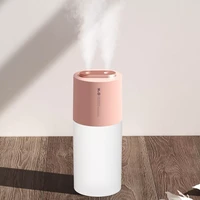 400ml dual sprayer air humidifier 2000mah usb rechargeable wireless ultrasonic aroma water mist diffuser light umidificador
