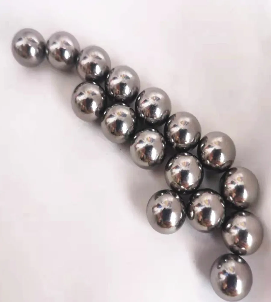 FANTU High Density 10mm Fishing Tungsten Beads 18g/cc tungsten Hunting Slingshot Balls 95% Purity tungsten ball lure Weight