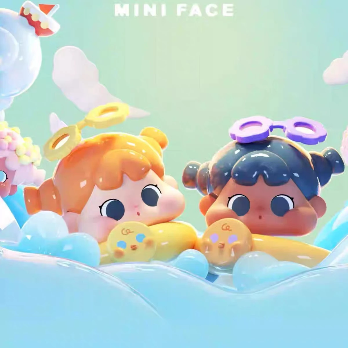 Оригинальная кукла Qoqo Mini Face To Sea с вами серии глухая коробка пыльца зерно лечение