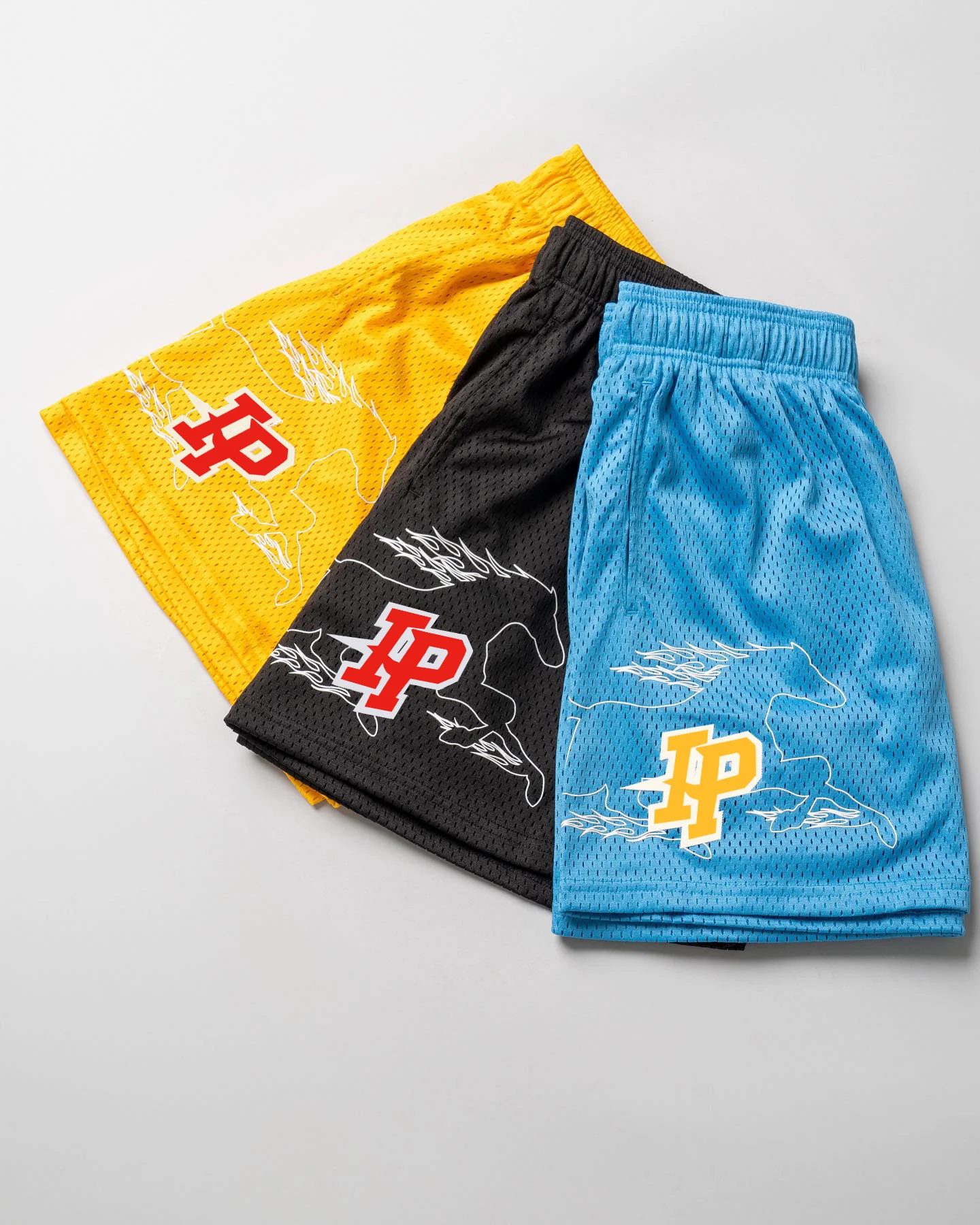 Мужские спортивные шорты в классическую полоску с красочным принтом унисекс для