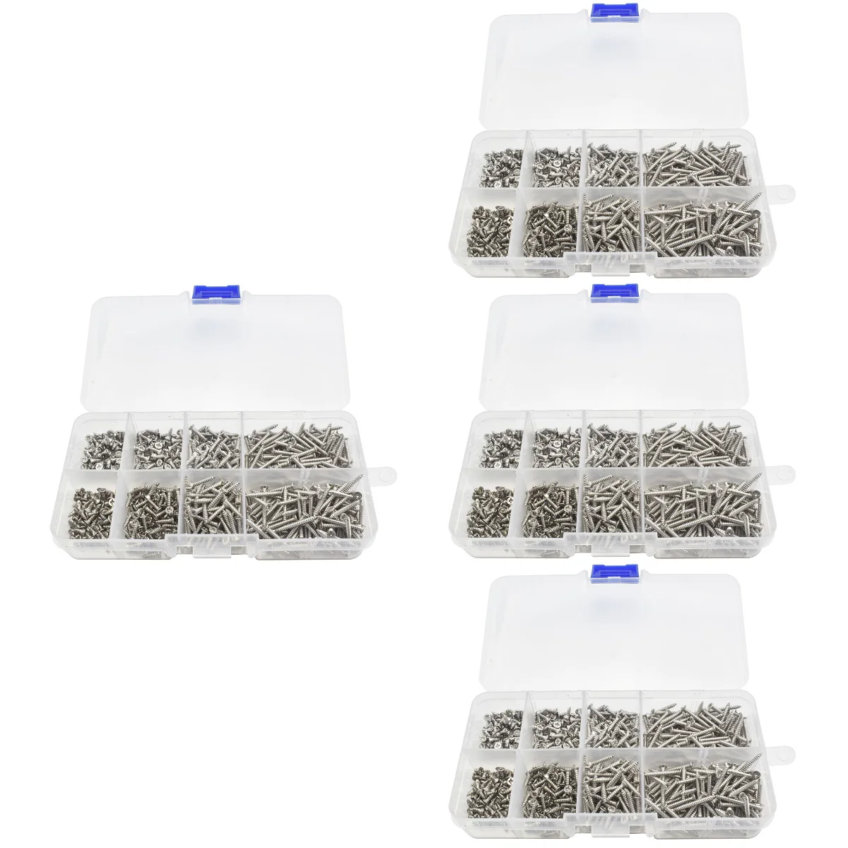 

4 Sets Screws Flat Screws for Wall Deck Cabinets