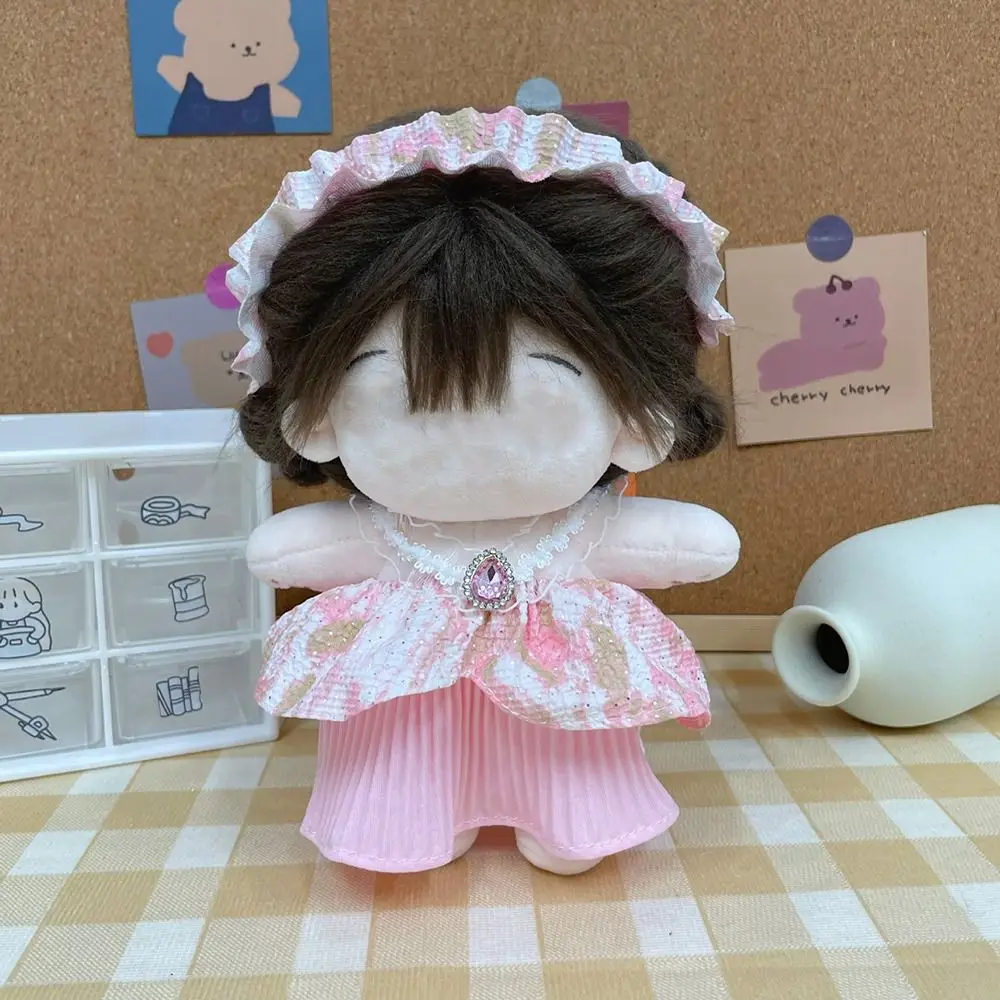 20 см кукольная одежда аксессуары сменный наряд кепка платье костюм косплей