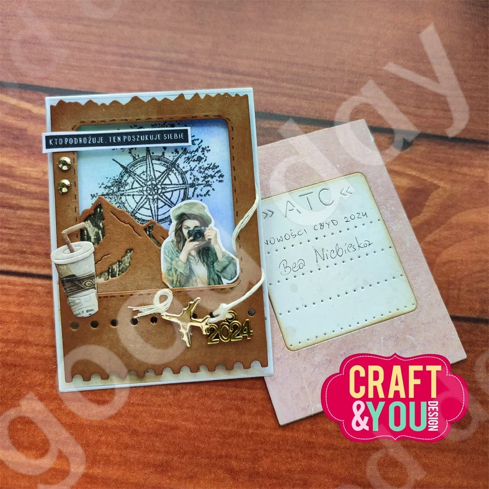 Городские вывески горы металлические Вырубные штампы для сделай сам скрапбукинг