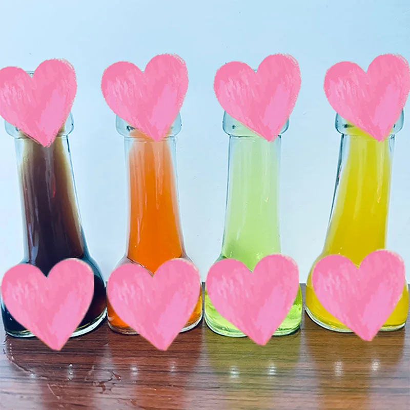 Креативная Мужская стеклянная чашка в форме тела, стеклянная чашка для ...