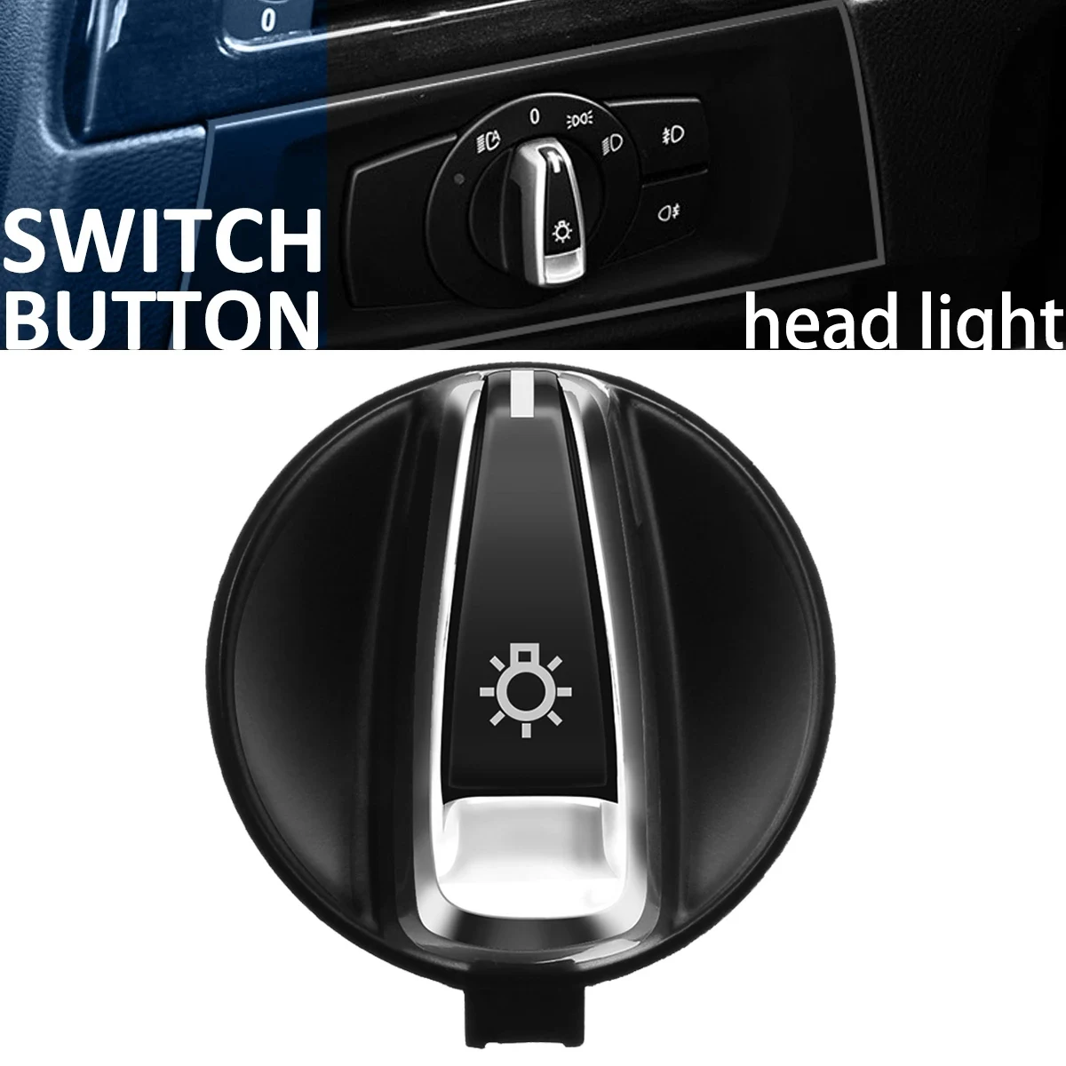 Для BMW 3-SERIES E90 E91 LCI X1 E84 E88 E82 передняя фара переключатель вращения кнопки 9169405 61319169405 (art.: 3920bdf78dda2) - 3920bdf78dda2