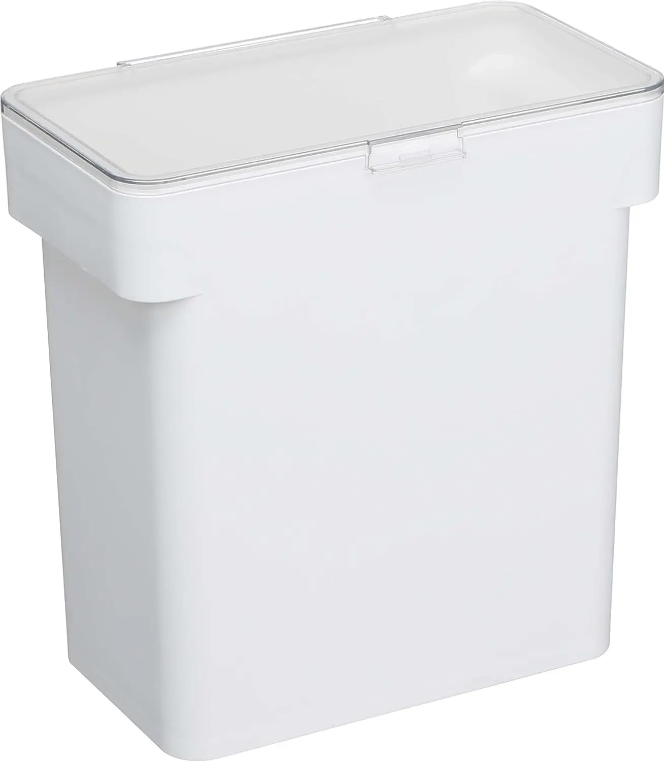 

Airtight Food Container with Measuring Cup WH Space saving One Size White