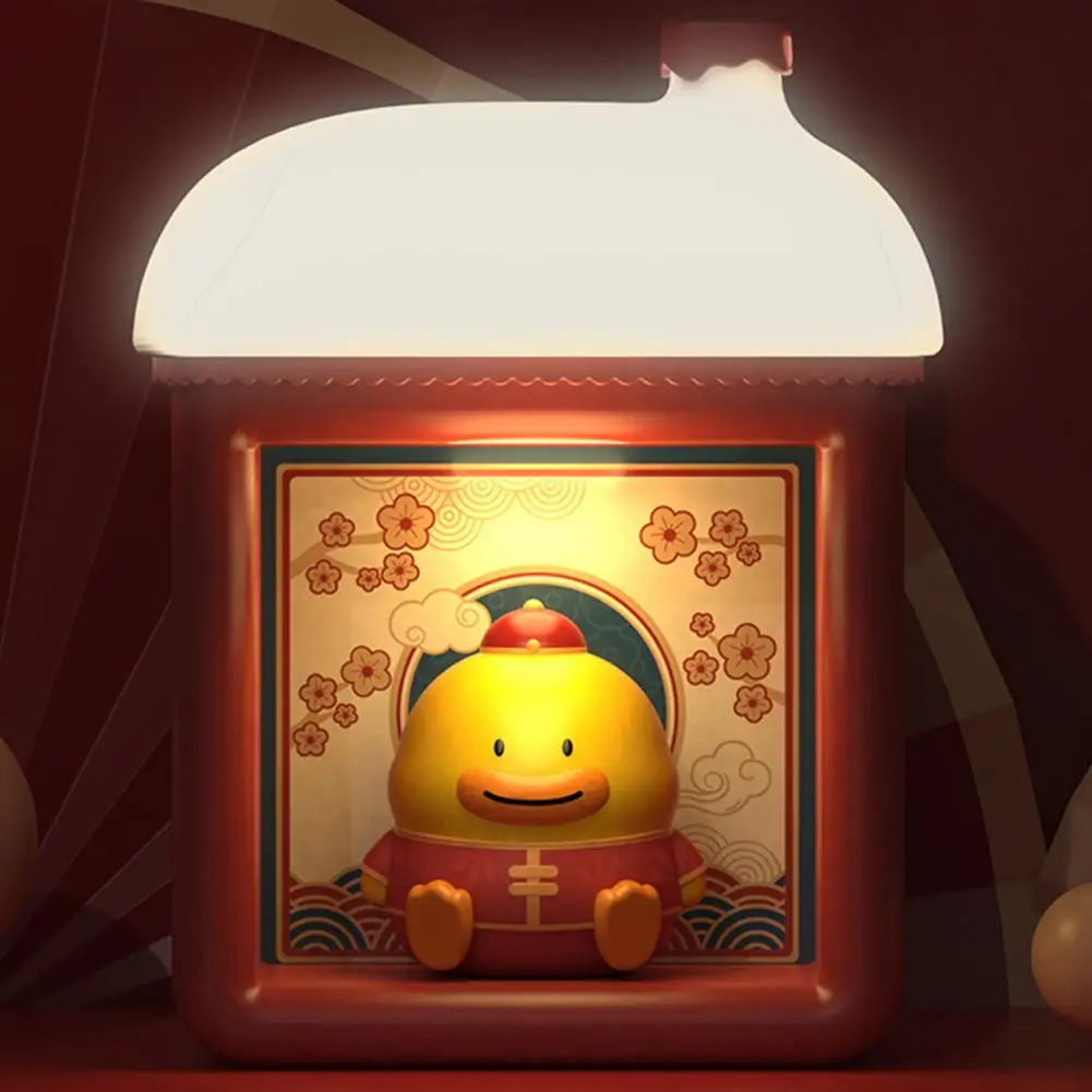 Милый мультяшный светодиодный ночник перезаряжаемая светодиодная лампа
