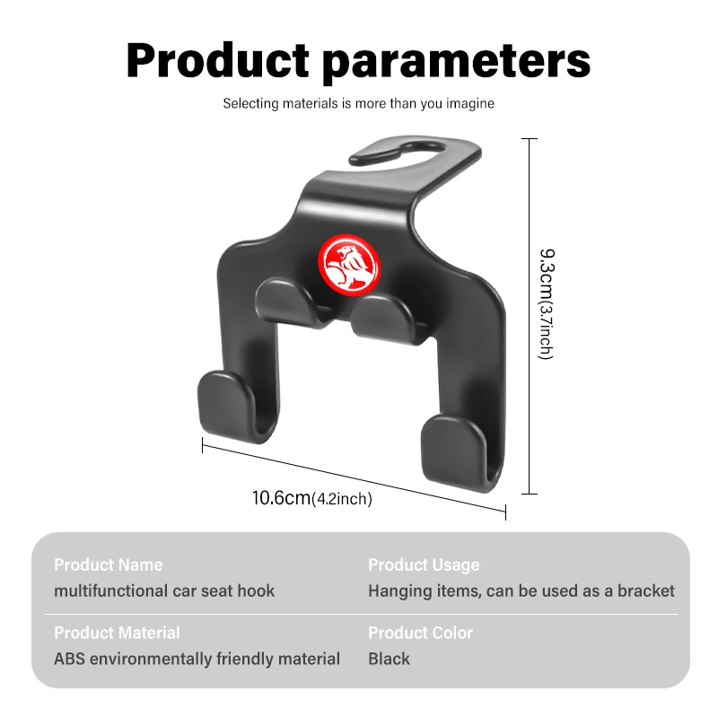 Подвесной крючок для хранения на подголовник автомобиля кронштейн телефона