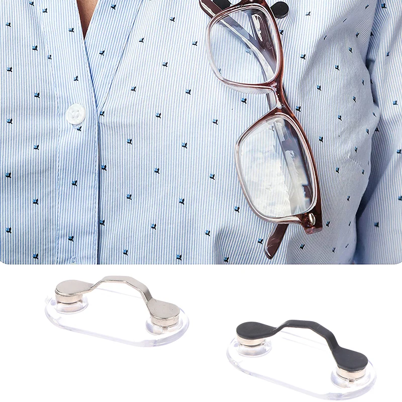 

Fashion Multi-function Portable Clothes Clip Buckle Magnet Glasses Headset Line Clips Magnetic Hang Eyeglass Holder Pin Brooches