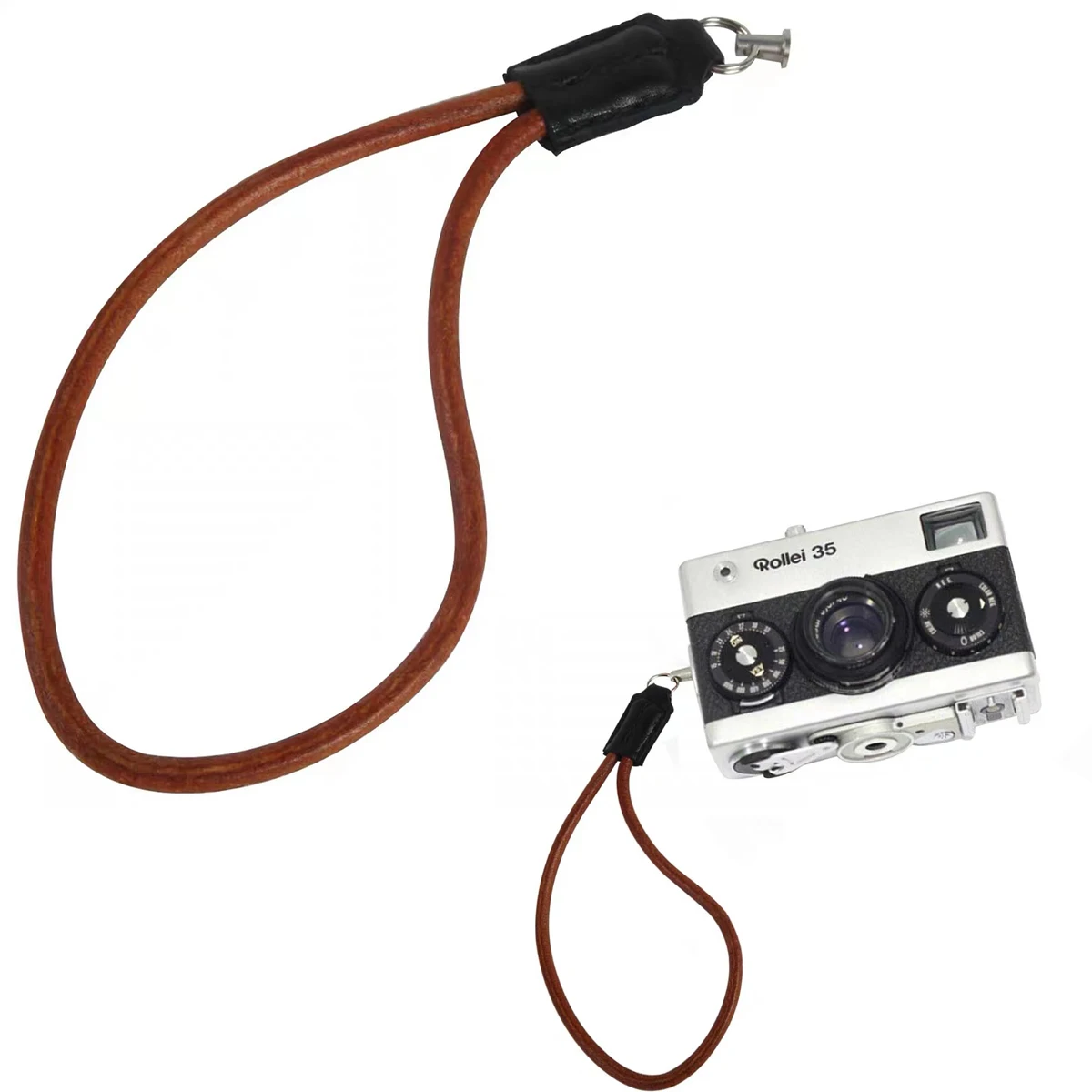 

For Rollei 35 35S 35SE 35TE Camera Sling Adapter Cowhide Rope Partner Clip Buckle Connecting Accessories