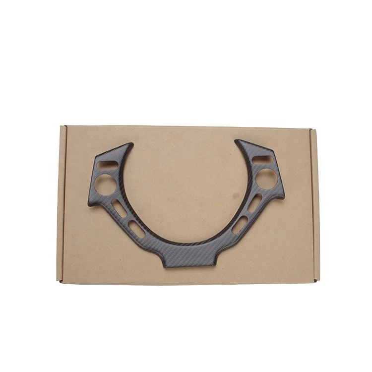 Матовое сухое углеродное волокно внутренняя отделка рулевого колеса