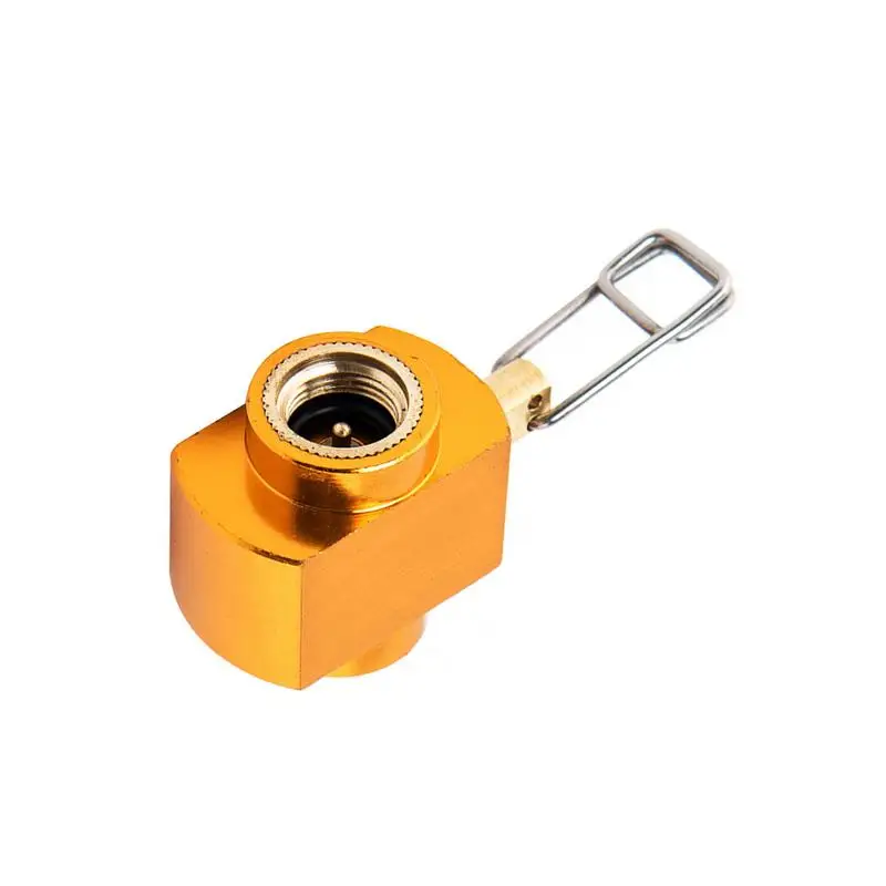 

1PC Outdoor Camping Stove Gas Charging Conversion Furnace Connector Accessory Cartridge Tank Gas Filling Cylinder Refill Adapter