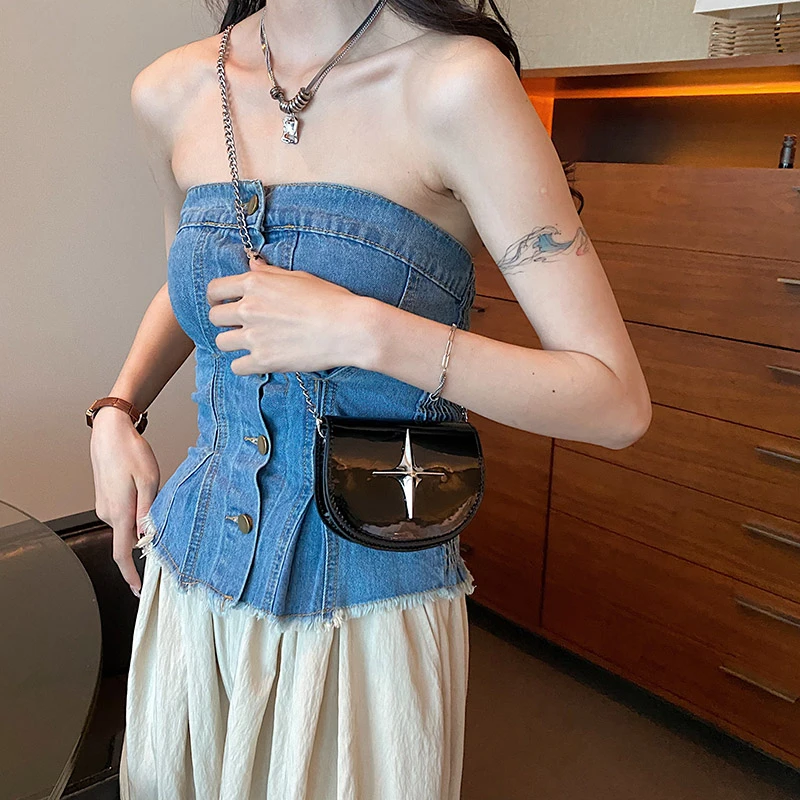 

2023 Letter Underarm Bags Women's Millennium Spicy Girl Style Silver Shoulder Bag Luxury Designer Handbags Female Fashion Tote