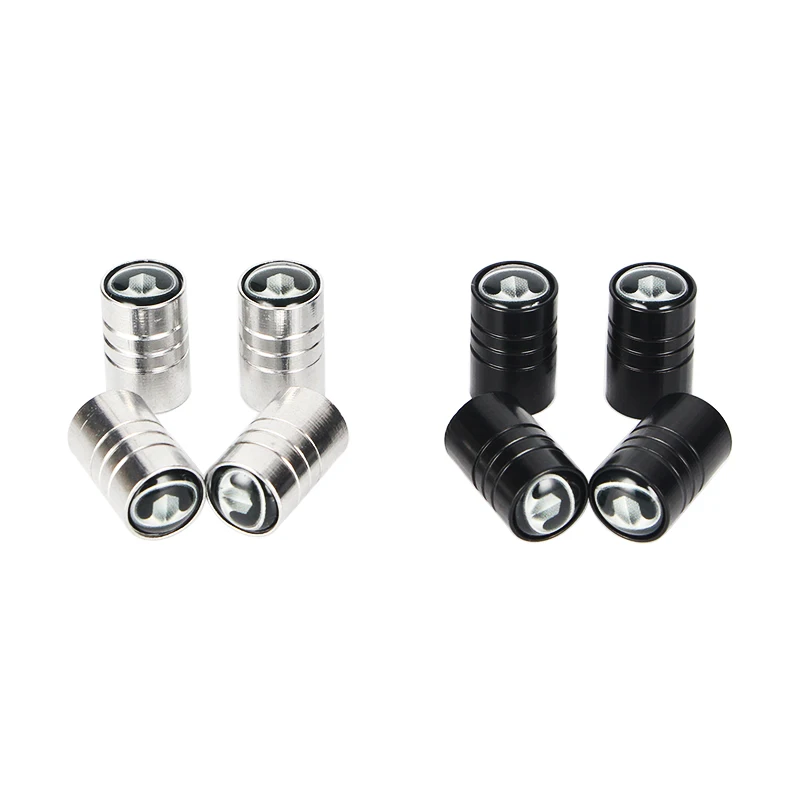 4pcs New Metal Car Wheel Tire Valve Caps Tyre Rim Stem Covers for BMW X1 X3 X5 X6 F10 F30 F20 E90 E46 E39 E36 E70 E87 G20 - купить по