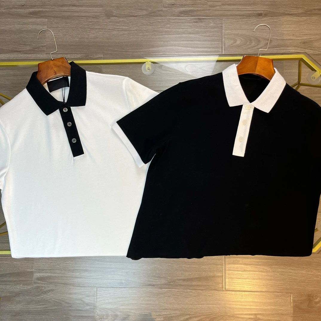 

Рубашка-поло мужская с отложным воротником, удобная дышащая деловая Повседневная футболка с коротким рукавом, весна-лето 2023