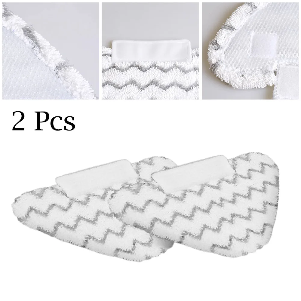 

2pcs Mop Cloths For Shark S3255UK Lift Away Series Triangular Replacement Steam Pads Mop Cloths Household Floor Cleaning Accesso