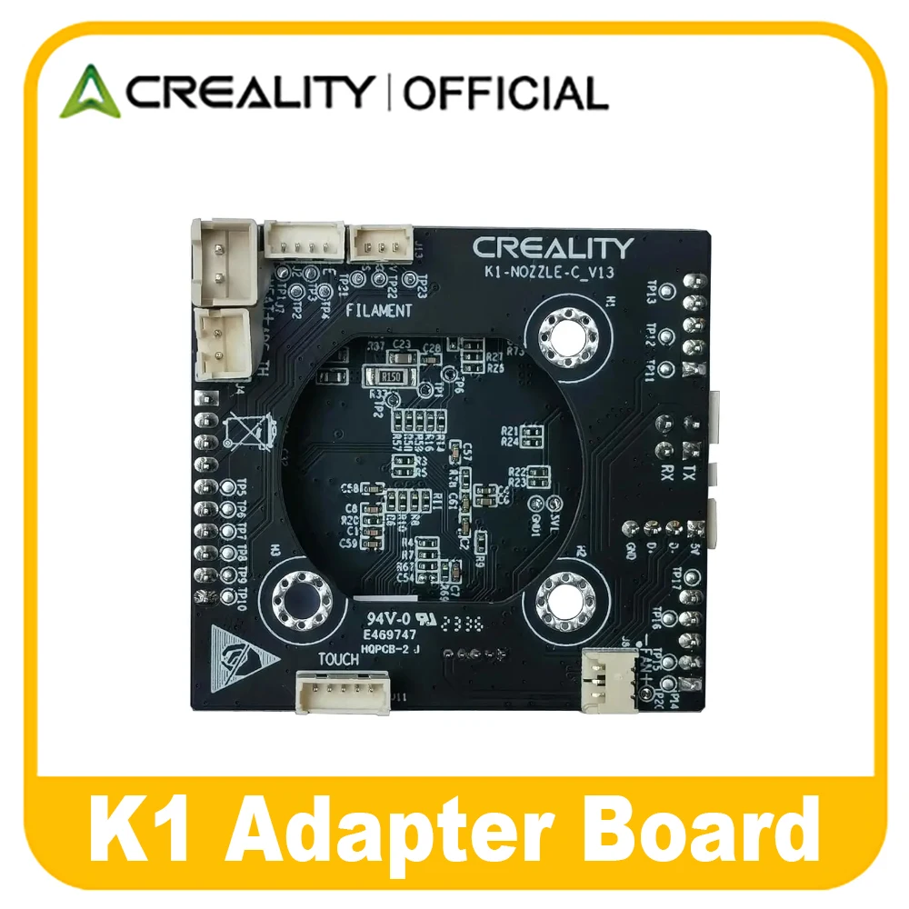Оригинальная плата адаптера Creality PCBA_G_K1-MAX/K1_T9_GD32F303CBT6 NOZZLE-C-V13 замена деталей