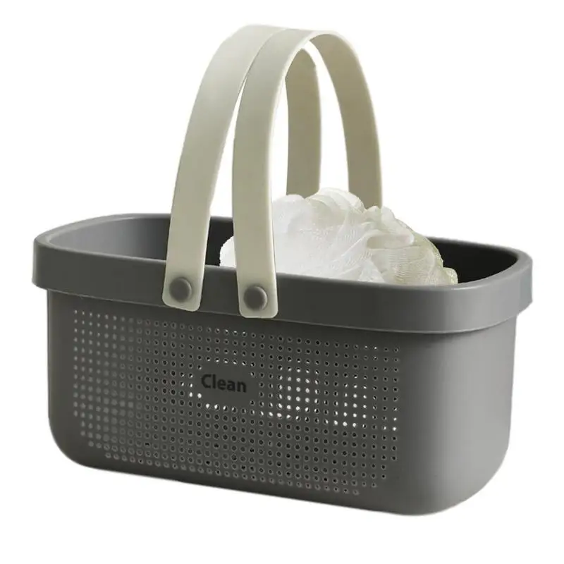 

Portable Shower Caddy Bathroom Carry Caddy Tote PP Storage Caddy Basket With Handle For College Dorm Garden Cleaning Organizer