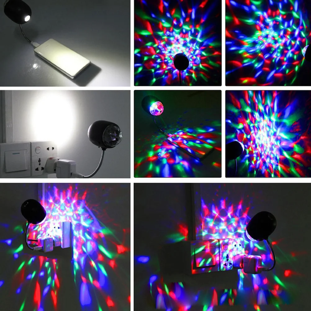 USB-дискотека орнамент лампа украшение модное стильное мини-модное пластиковое