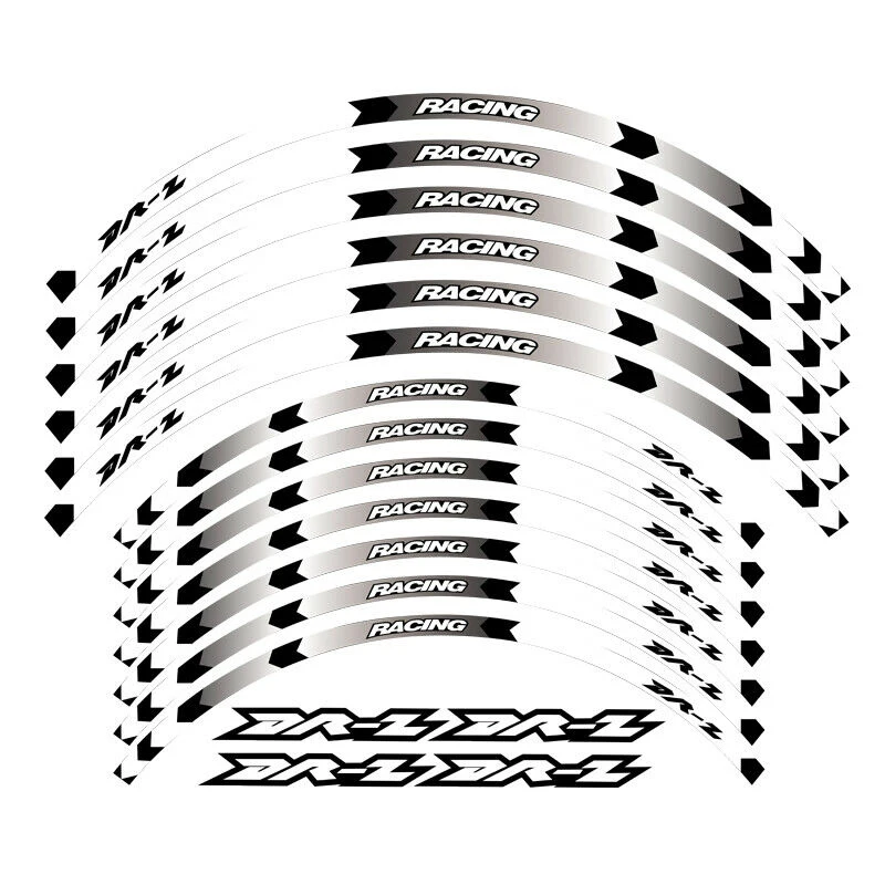 FOR SUZUKI DRZ 400 400S 400E 2000-2021 &quot18 &quot21 Motorcycle Accessories WHEEL STICKERS | Decals &amp Stickers