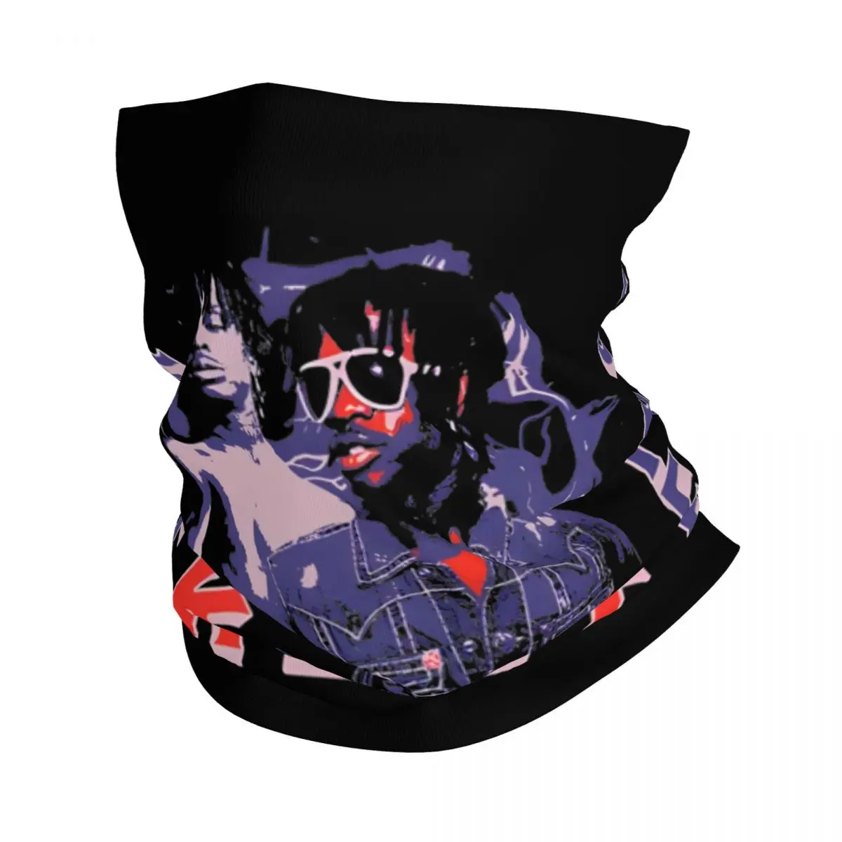 

Шейная бандана в стиле 19-х, с принтом