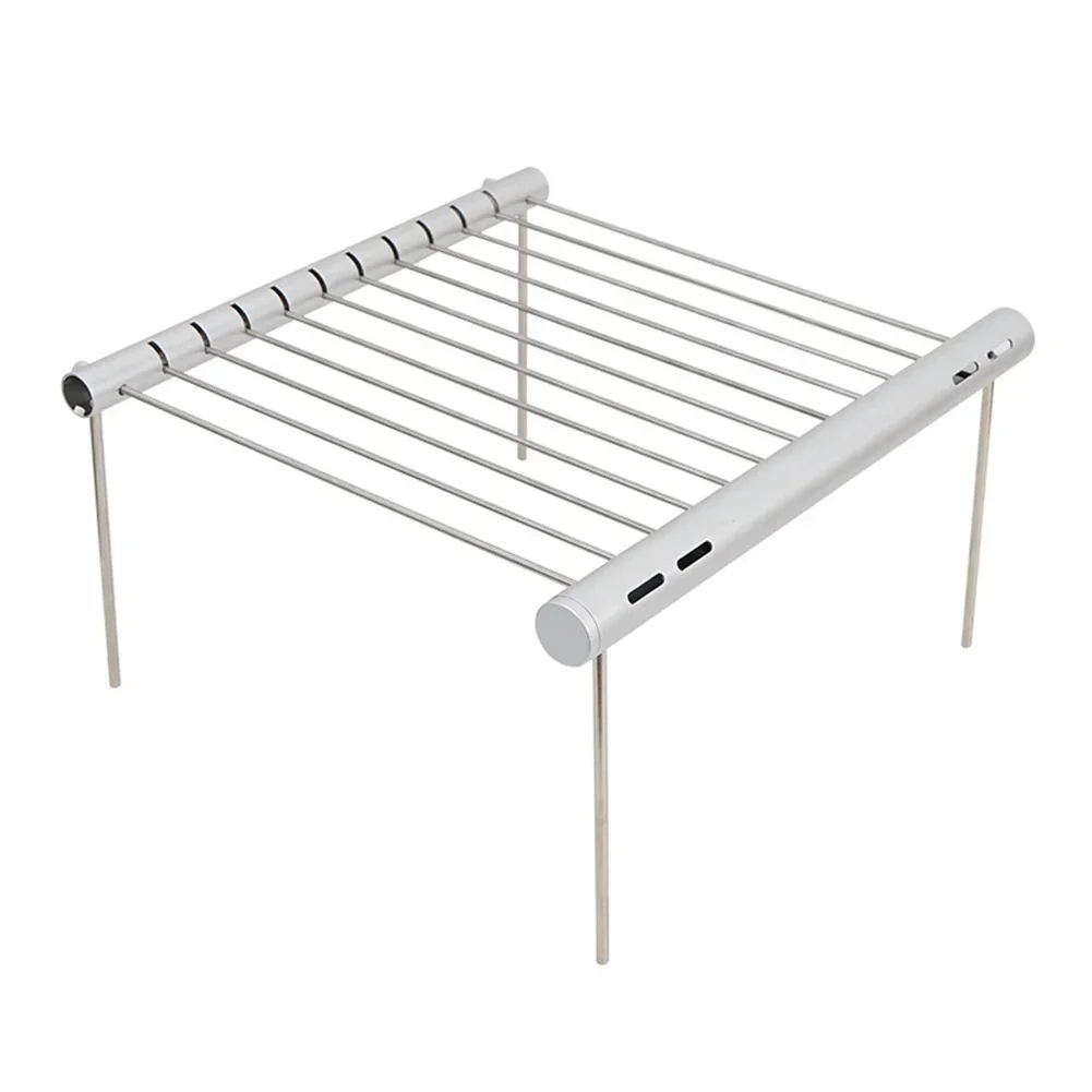 Портативный гриль для кемпинга складной портативный легкий угольный барбекю из