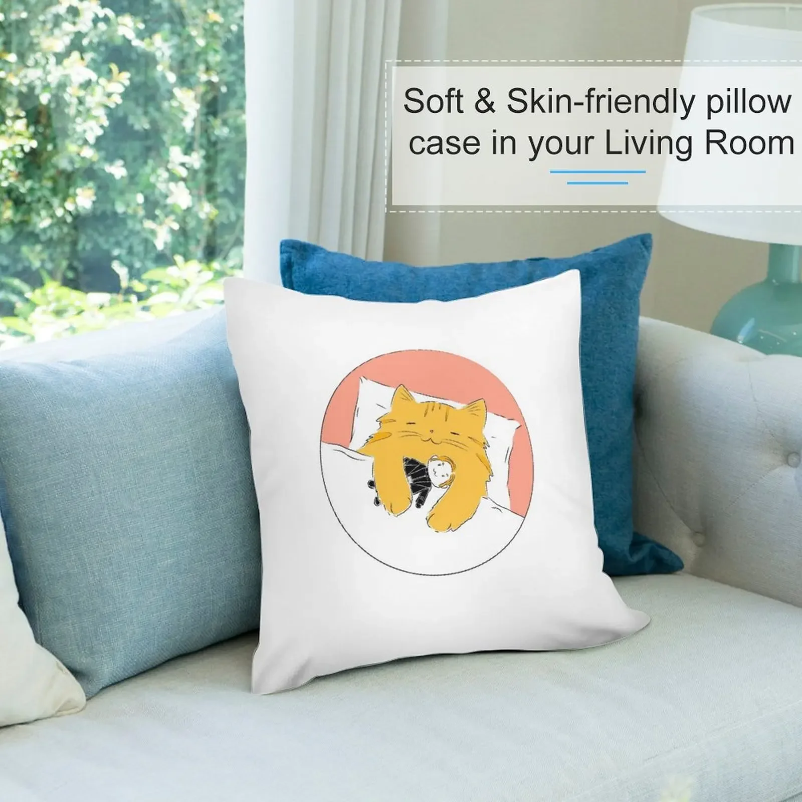 Good Night - Millicent With Her Hux Doll Декоративная подушка Подушка на заказ