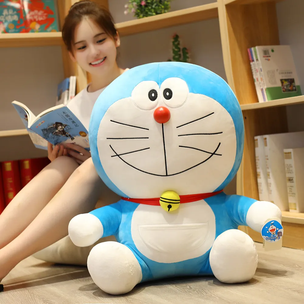 

23cm Doraemon Kawaii Plush Toy Stuffed Cartoon Animal Crossing Peluches Grandes Baby Soft Toys Pillow Juguetes Decoration