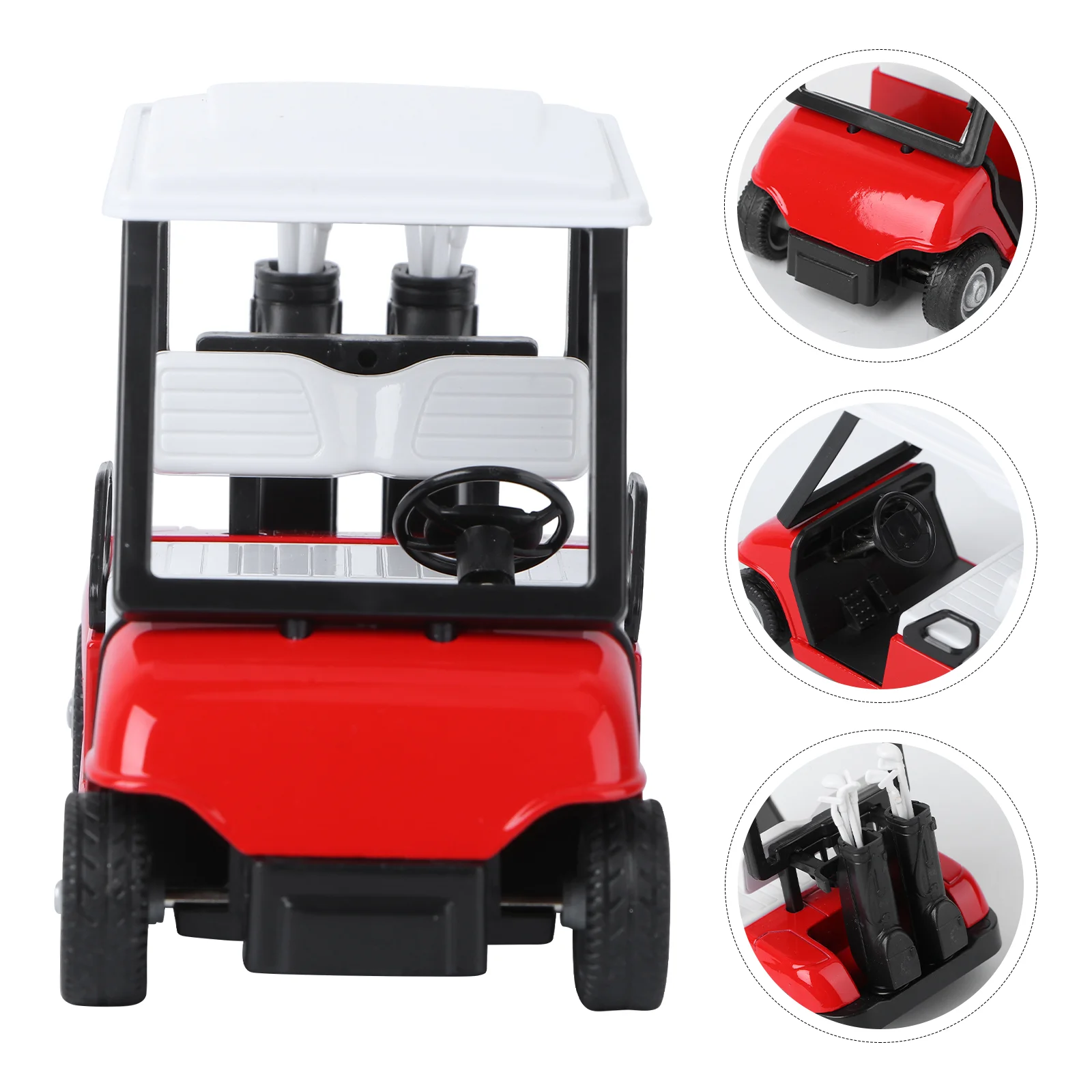 

Cart Toy Car Model Kids Vehicle Mini Diecast Handle Metal Cast Die 20 Miniature Scale Figurine Play Decorations Pretend Action