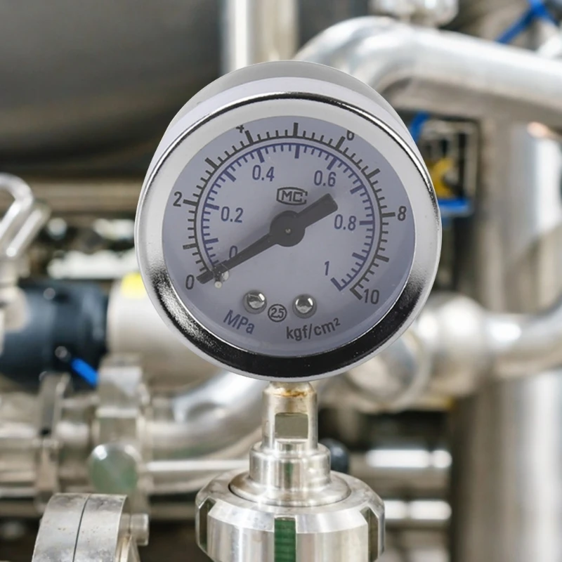 Манометр Y40/Y50 с резьбой 0-1 0 МПа/0-10 кгс/см² Прямая поставка