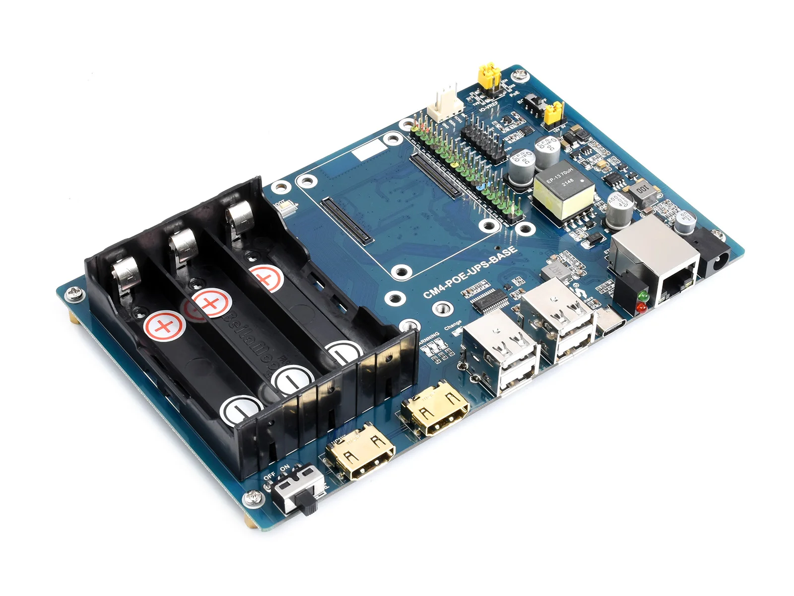 

Основа для компьютера Raspberry Pi 4 Gigabit Ethernet Dual HDMI Quad USB2.0