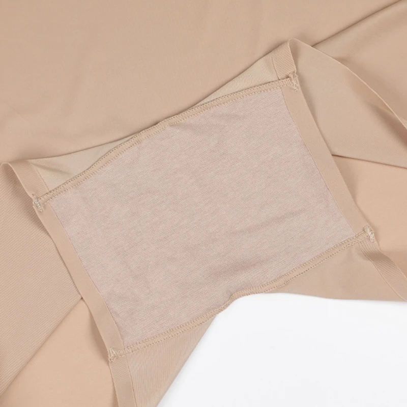 Женские безопасные короткие брюки OOAWITLL атласные бесшовные брифы из ледяного